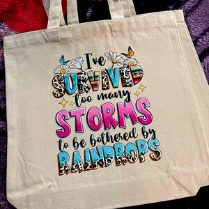 Colorful Graphic Tote Bag